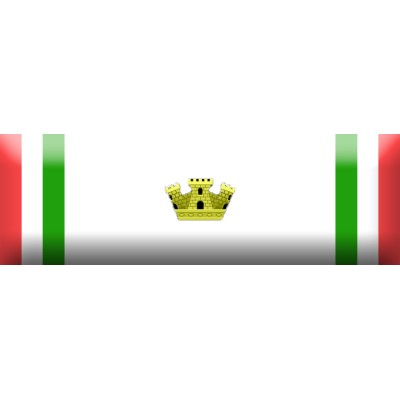 Nastrino Gran Croce al Merito della Croce Rossa Italiana