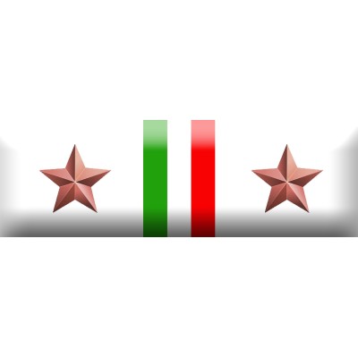 Nastrino Commemorativo Operazioni di Pace (3 missioni)