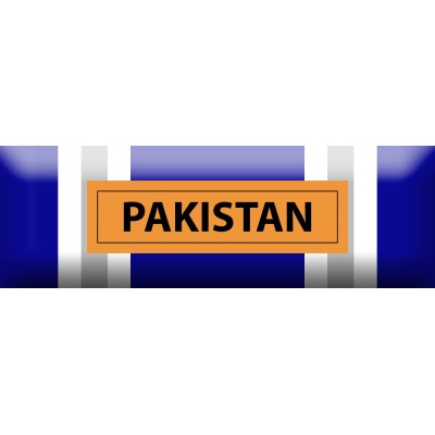 Nastrino Commemorativo NATO Pakistan