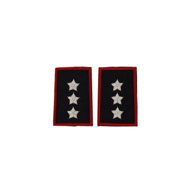 Tubolari Capitano Carabinieri ricamati neri