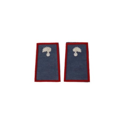 Tubolari Carabiniere ricamati azzurri