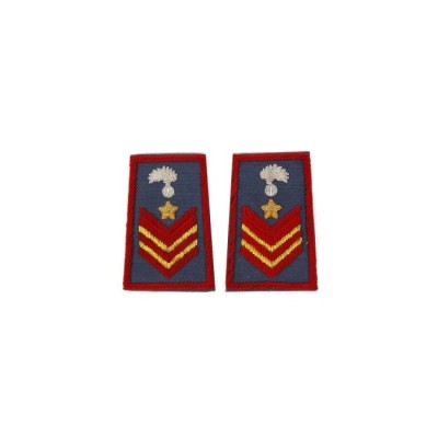 Tubolari Appuntato Scelto QS Carabinieri ricamat azzurri