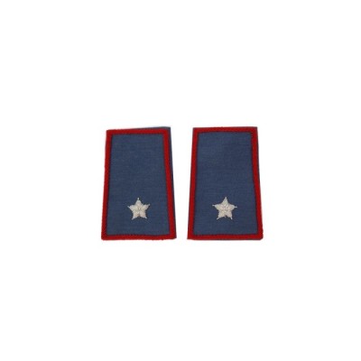 Tubolari Sottotenente Carabinieri ricamati azzurri
