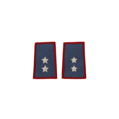 Tubolari Tenente Carabinieri ricamati azzurri