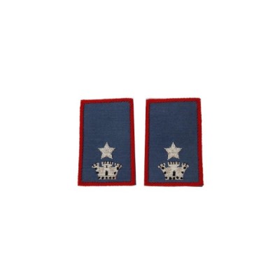 Tubolari Maggiore Carabinieri ricamati azzurri