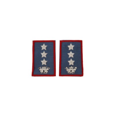 Tubolari Colonnello Carabinieri ricamati azzurri