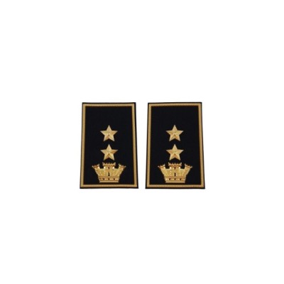 Tubolari Tenente Colonnello Esercito neri