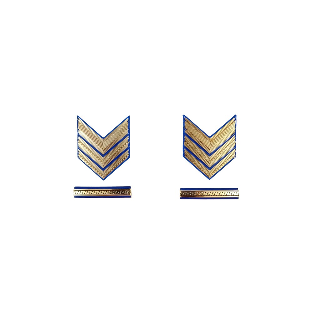 Gradi in metallo Sergente Maggiore Capo Aviotruppe Esercito