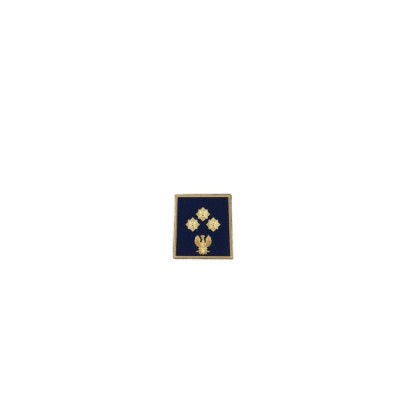 Grado velcro Commissario Polizia di Stato