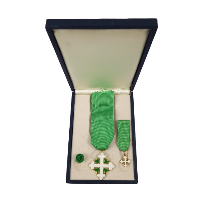 Cofanetto cavaliere ordine san maurizio e lazzaro