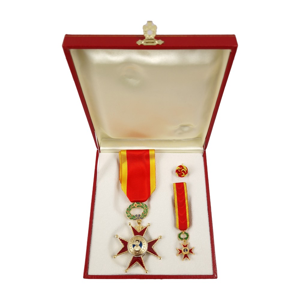 Cofanetto cavaliere ordine san gregorio magno