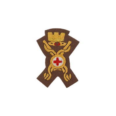 Fregio Medico Esercito ricamato per berretto