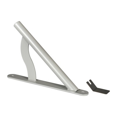 Supporto a muro a 1 sede per asta Ø 32 mm