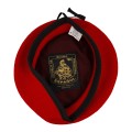 Basco spagnolo rosso Carabinieri Cacciatori interno Basco spagnolo rosso Carabinieri Cacciatori interno