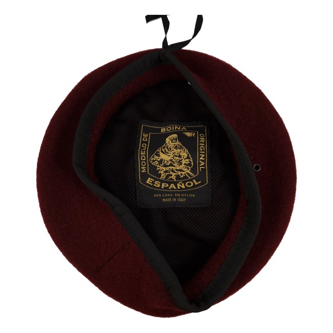 Basco spagnolo amaranto Parà interno