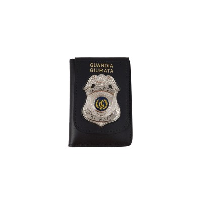 Vega Holster Portafoglio Guardia Giurata 1WD27 in pelle