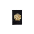 Ascot Portafoglio Carabinieri 600 verticale in pelle placca oro