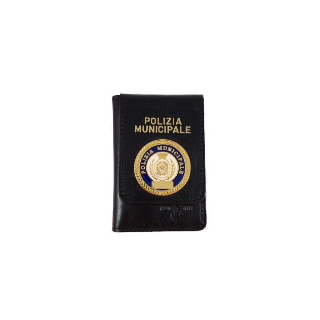 Ascot Portafoglio Polizia Municipale 600 verticale in pelle