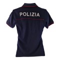 Polo Polizia manica corta posteriore