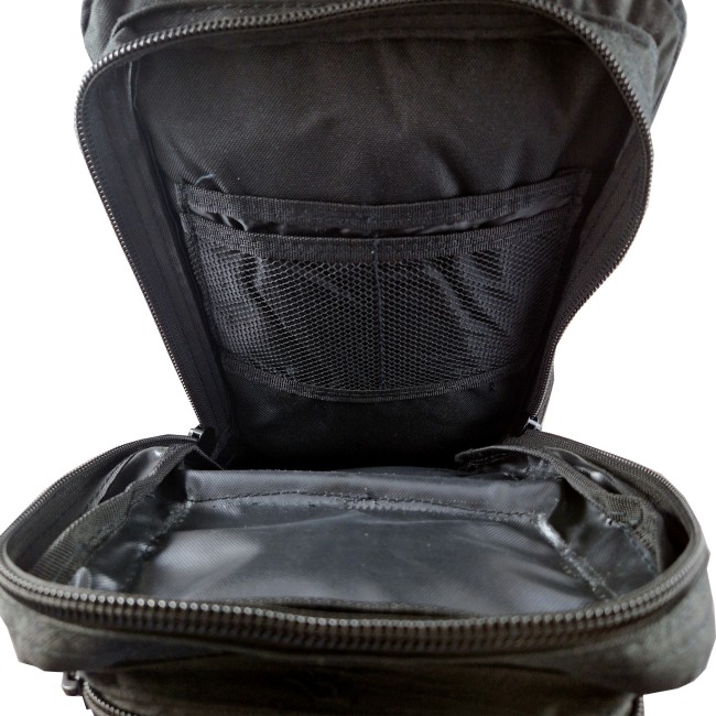 Mil-tec Zaino militare small 30 lt nero interno