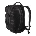 Mil-tec Zaino Militare Small 30 lt nero impermeabile retro