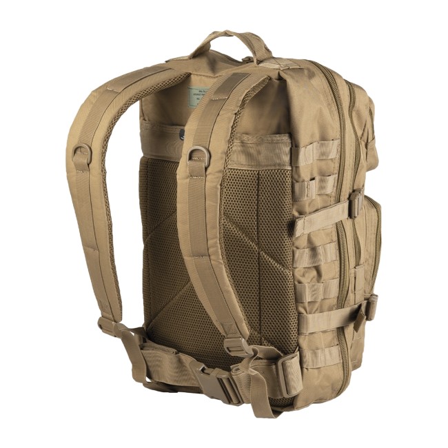 Mil-tec Zaino Militare Large 40 lt tan retro