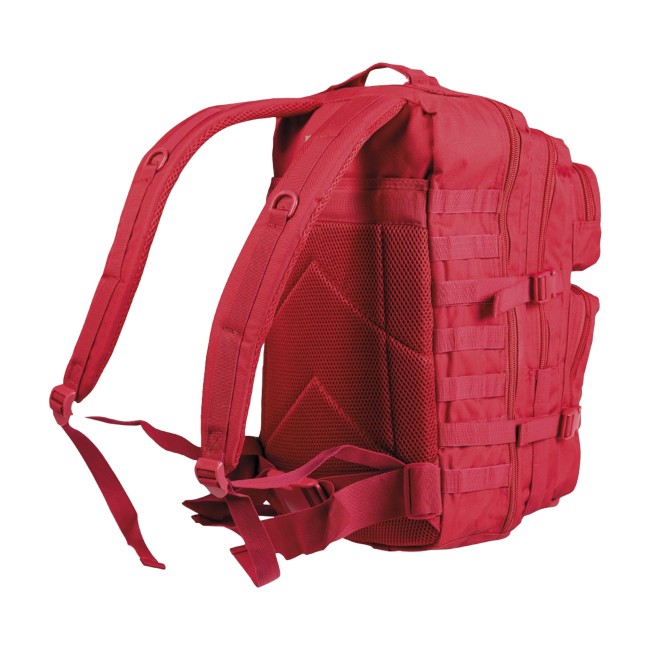 Mil-tec Zaino Militare Large 40 lt rosso retro