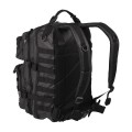 Mil-tec Zaino Militare Large 40 lt nero impermeabile retro