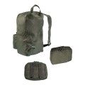Mil-tec Zaino Militare Pieghevole 15 lt verde oliva retro