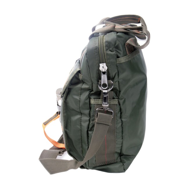 Borsa Parà BC4 verde oliva sinistra