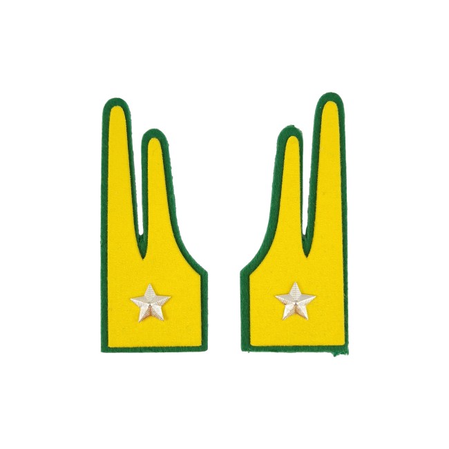 Mostrine giacca Guardia di Finanza in panno impermeabili