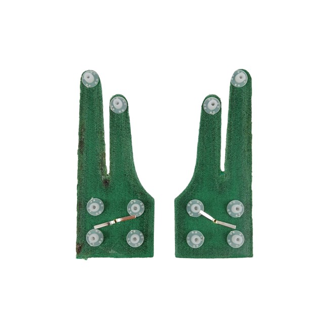 Mostrine giacca Guardia di Finanza in panno impermeabili retro