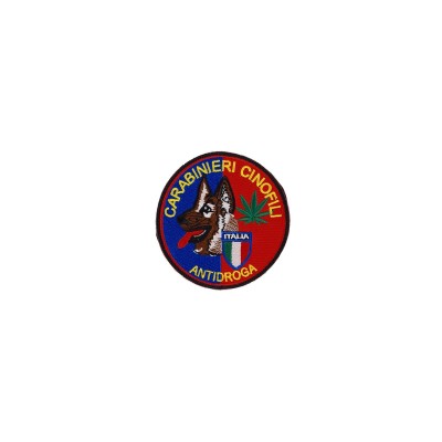 Patch Cinofili Antidroga Carabinieri ricamata da tuta op