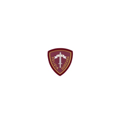 Patch Scudetto Polizia Giudiziaria in plastica