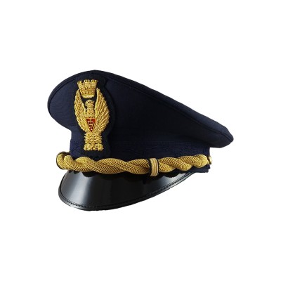 Berretto Commissario Capo Polizia di Stato uomo