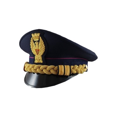 Berretto Dirigente Generale Polizia di Stato uomo