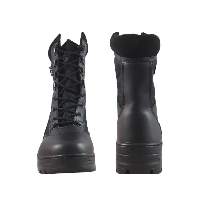 SBB Security Anfibi in cordura e pelle frontale posteriore SBB Security Anfibi in cordura e pelle frontale posteriore