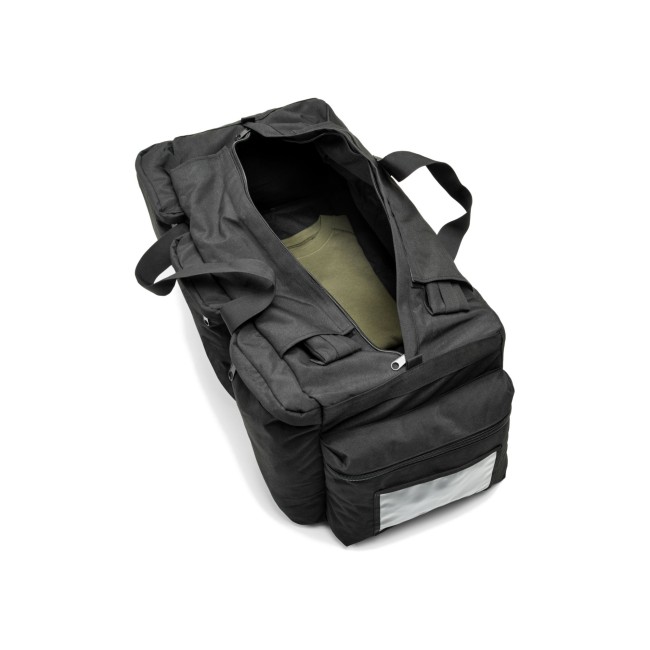 Defcon 5 Borsa Duffle 100 lt nera aperto