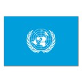 Bandiera Onu 100x150 cm in poliestere nautico