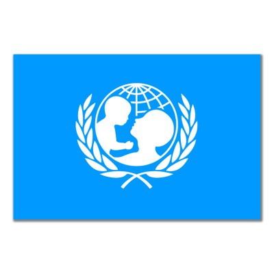 Bandiera Unicef 100x150 cm in poliestere nautico