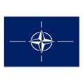 Bandiera Nato 200x300 cm in poliestere nautico