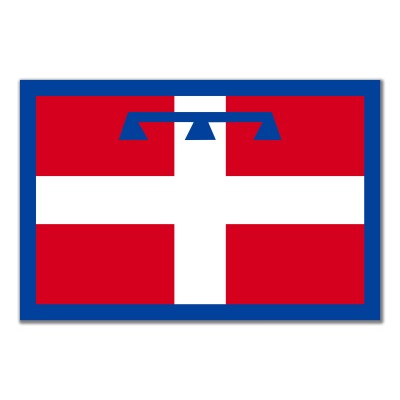 Bandiera Piemonte 100x150 cm in poliestere nautico