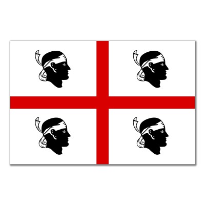 Bandiera Sardegna 200x300 cm in poliestere nautico