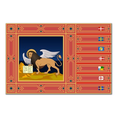 Bandiera Veneto 100x150 cm in poliestere nautico