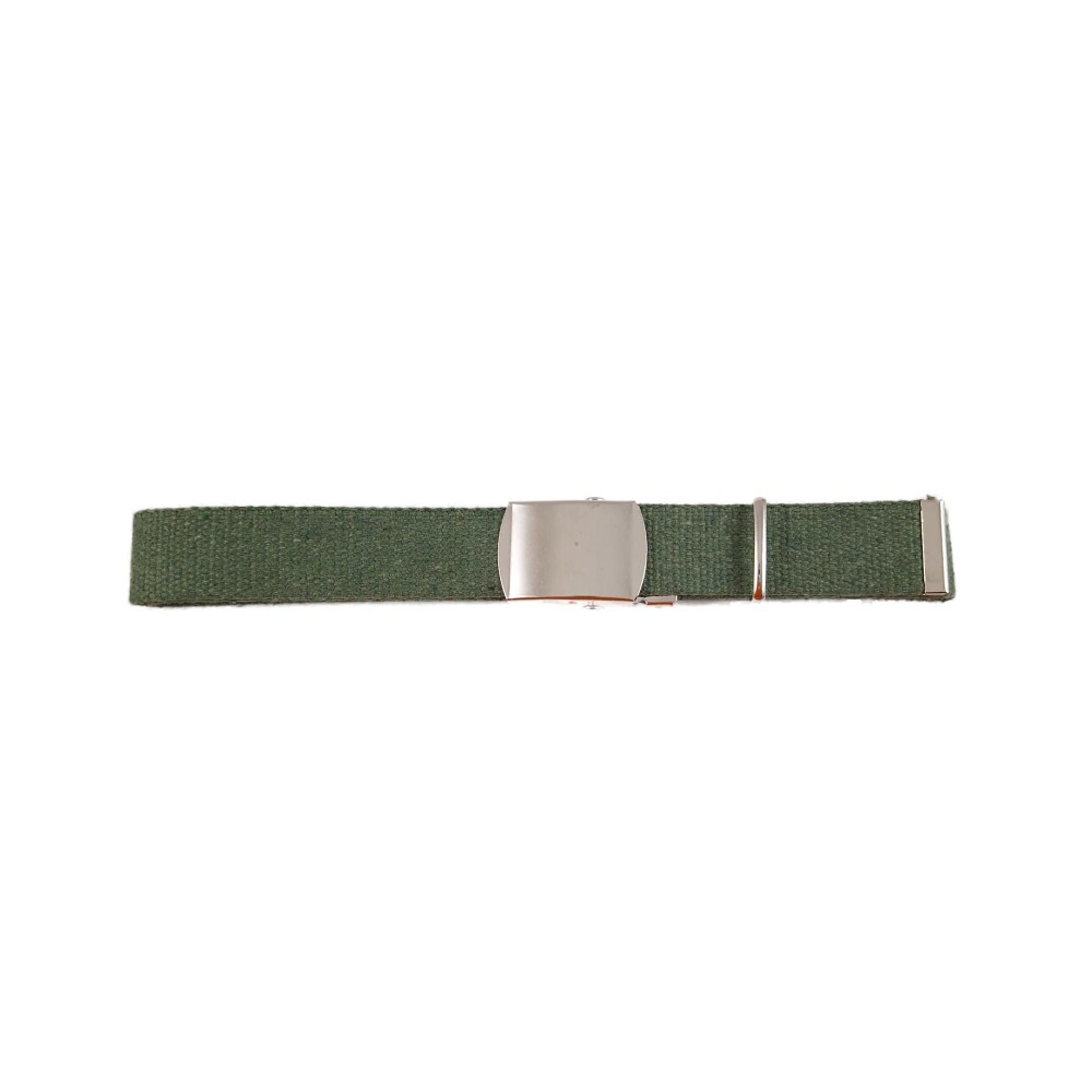 MFH Cintura Uomo In Cotone Con Lucchetto Metallico - Regolabile Fino A 130 Cm, Larghezza 3 Cm - Per Trekking E Outdoor