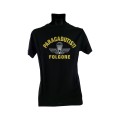 T-Shirt Paracadutisti Folgore nera in cotone retro