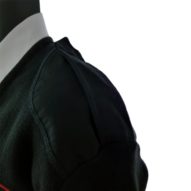 Maglione Carabinieri con zip scollo a V controspallina Maglione Carabinieri con zip scollo a V controspallina