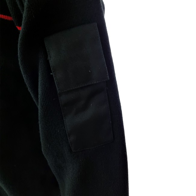 Maglione Carabinieri con zip scollo a V portapenne Maglione Carabinieri con zip scollo a V portapenne