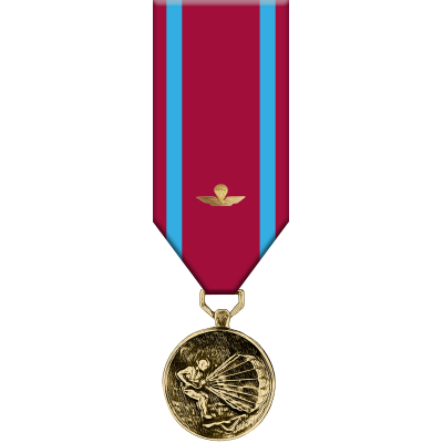 Medaglia al Merito di lunga attivita' di Paracadutismo Militare (25 anni)
