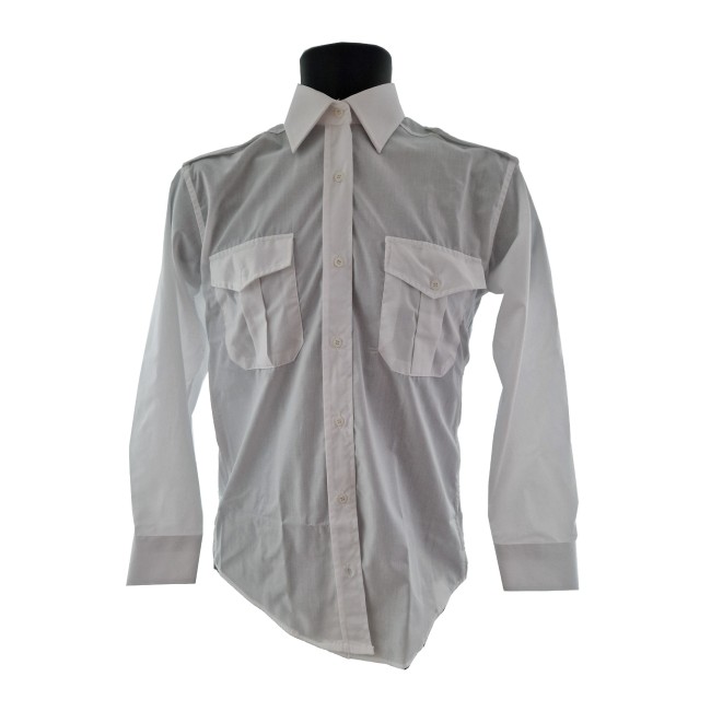 Camicia invernale Esercito uomo bianca frontale